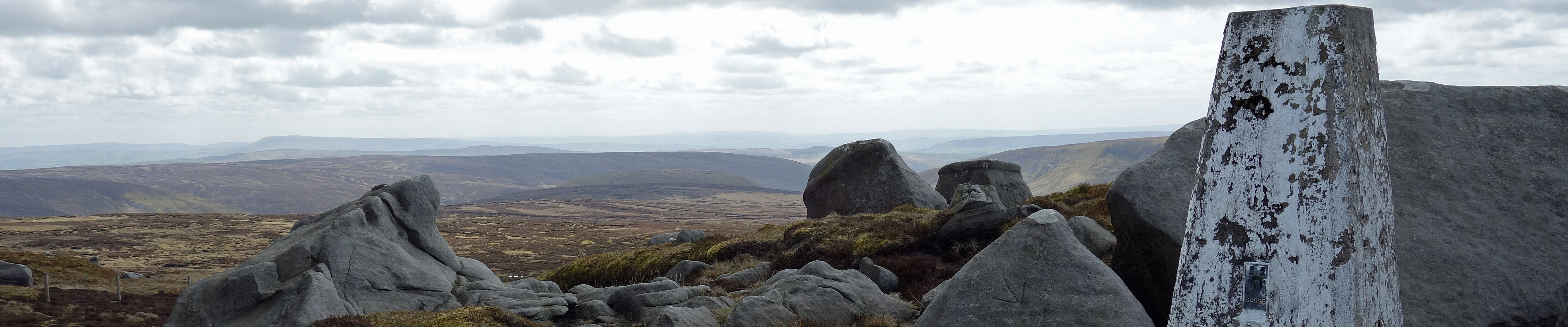 Wolfhole Crag trig point
