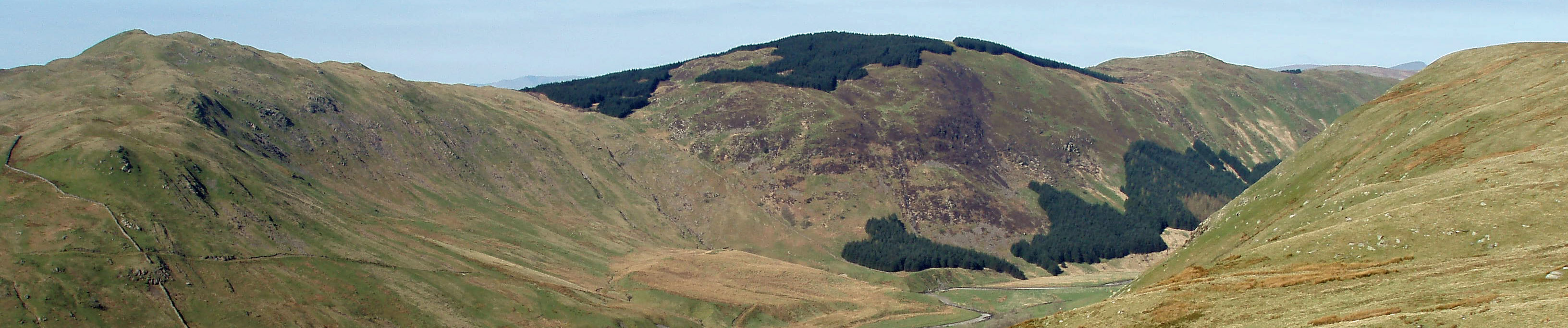 Lower Borrowdale from Belt Howe