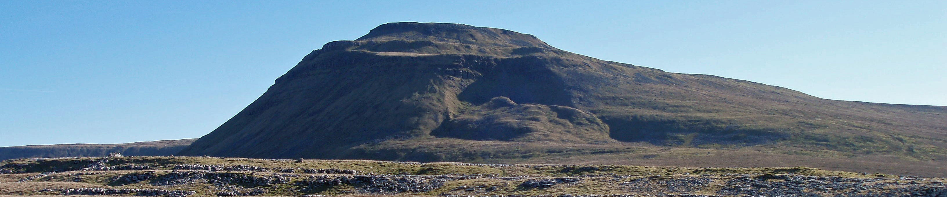 Ingleborough from Raven Scar