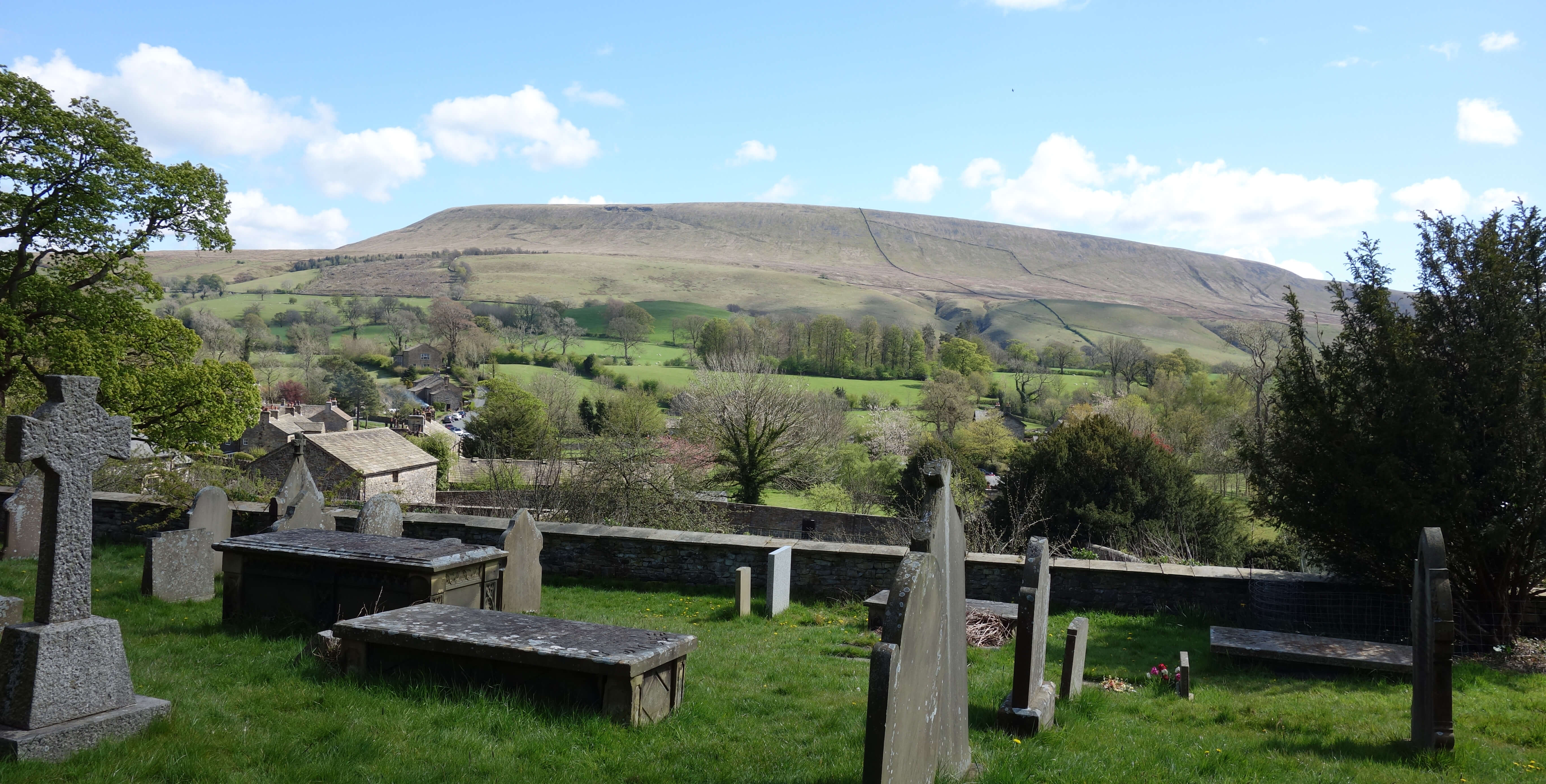 pendle from downham