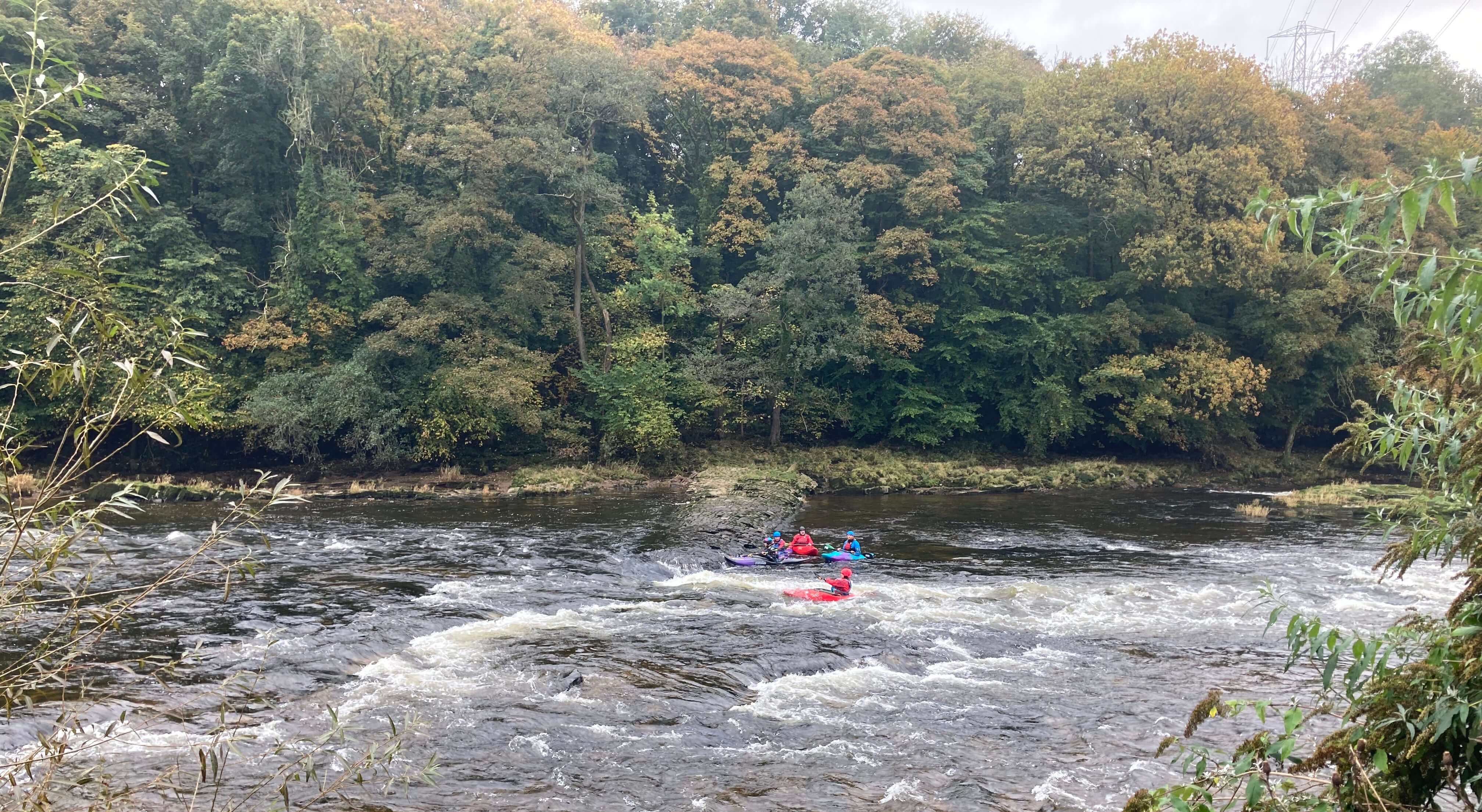 Kayaking on the Lune