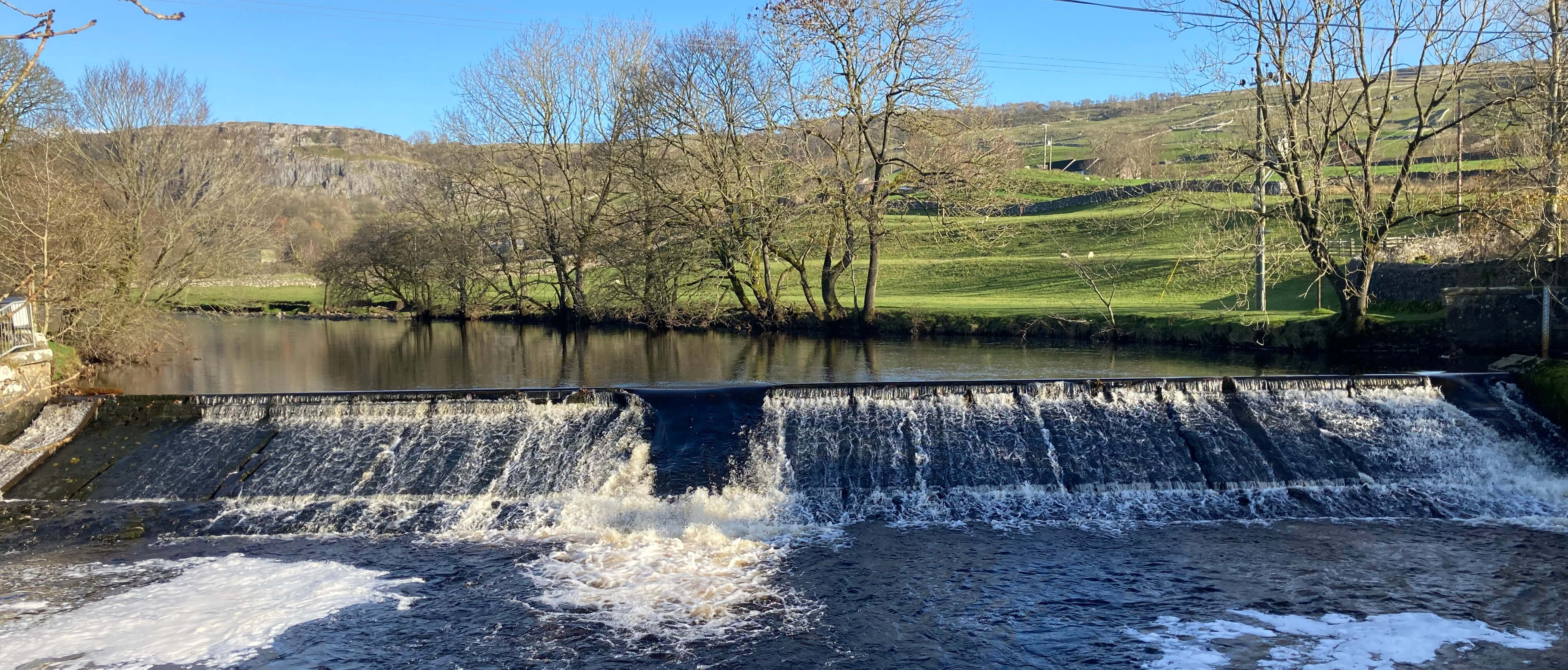 The Langcliffe weir