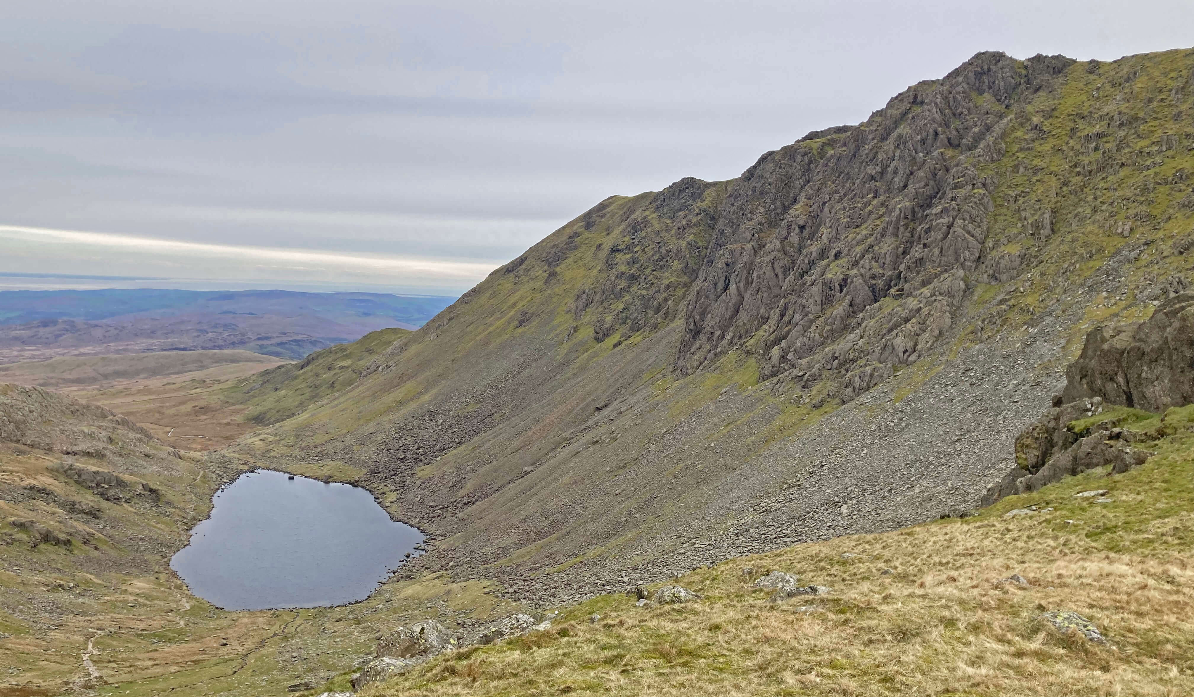 Goat's Water and Dow Crag
